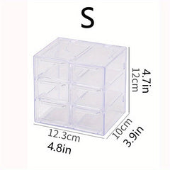 Heart Shaped Mini Storage Cabinet for Stationery and Jewelry
