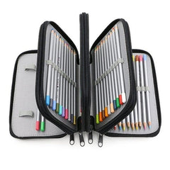 Canvas Colored Pencil Bag Stationery Storage School Supplies