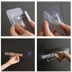 Maximize Kitchen Storage 6 Hook Wall Hangers