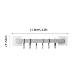 Maximize Kitchen Storage 6 Hook Wall Hangers