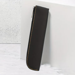 Leather Pencil Case Stationery Storage Bag For Students