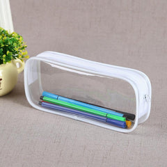Clear PVC Zipper Pencil Bag for Toiletries & Makeup