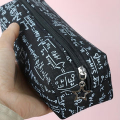 Large Letter Pencil Case for Students
