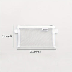 Transparent Mesh Pencil Case Exam Special Portable Pencil Case