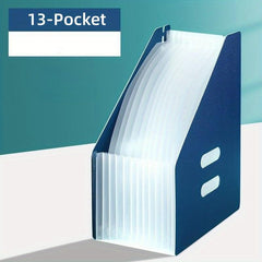 Thick 13 Grid Desktop File Folder Organizer Bag