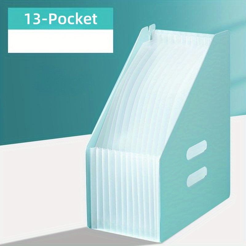 Thick 13 Grid Desktop File Folder Organizer Bag