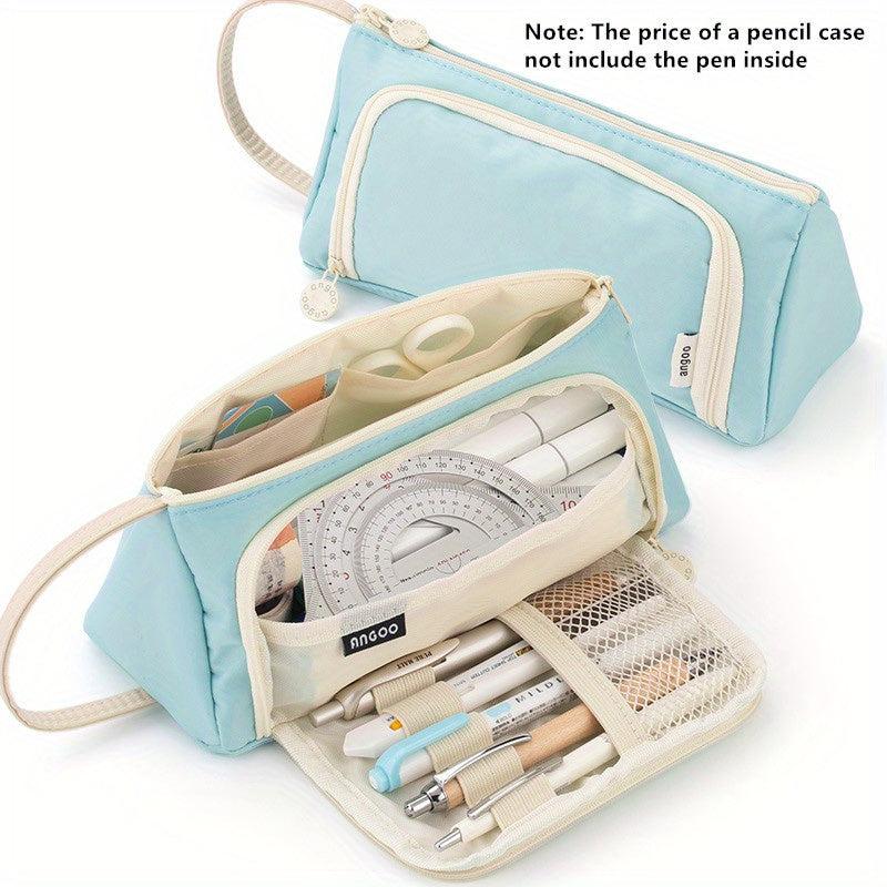 Large Capacity Pencil Case Students Stationery Pen Storage