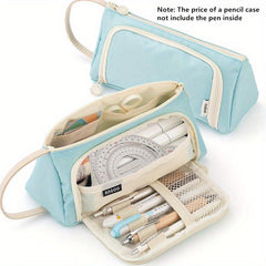Large Capacity Pencil Case Students Stationery Pen Storage