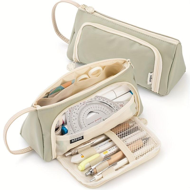 Large Capacity Pencil Case Students Stationery Pen Storage