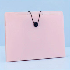 Morandi A4 File Folder Organ Bag Student Test Paper Bag