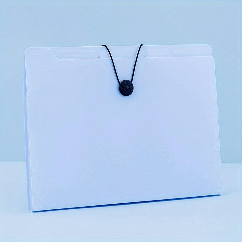 Morandi A4 File Folder Organ Bag Student Test Paper Bag