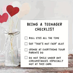 Funny Teenagers Birthday Card - Perfect for 14th-17th Son Daughter Niece Nephew
