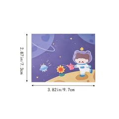 DIY Cartoon Bear Foldables: 8pcs Greeting Cards Kit