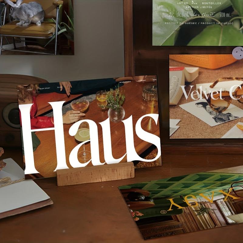 10pcs Magazine Cover Card Gift Adds Stylish Touch to Room Decor