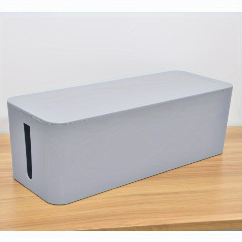 Cable Management Box Extension Cord Organizer for Home/Office