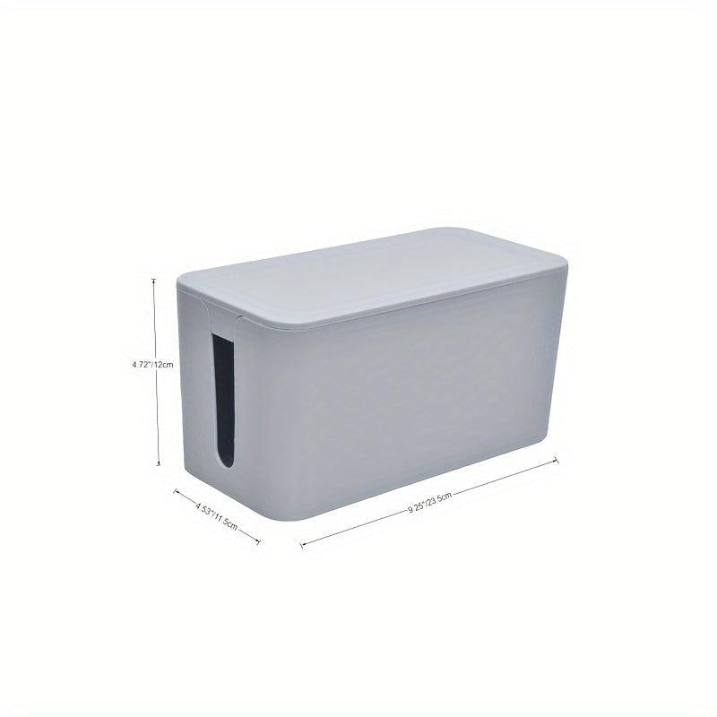 Cable Management Box Extension Cord Organizer for Home/Office