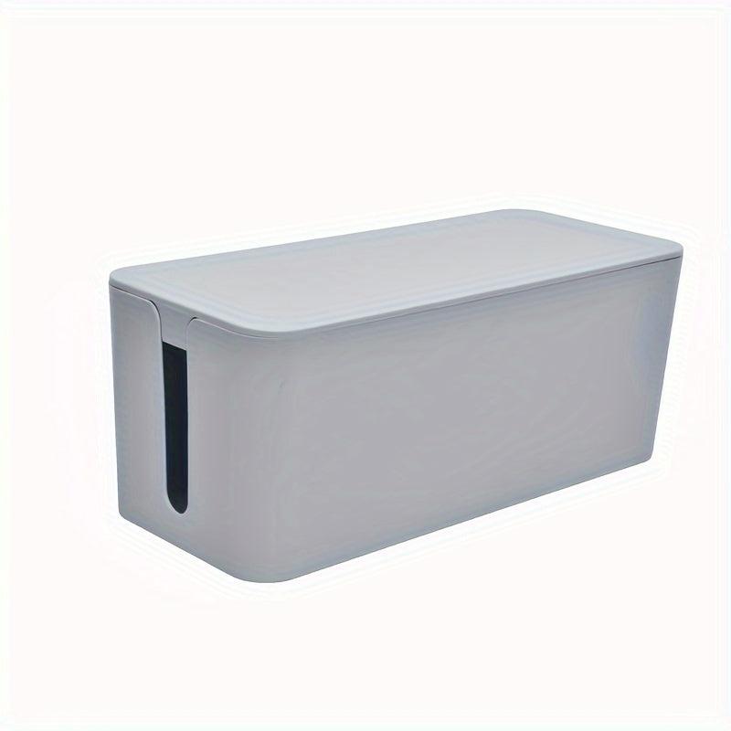Cable Management Box Extension Cord Organizer for Home/Office