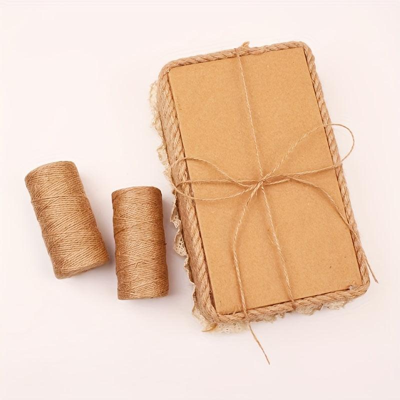 100m Natural Jute Twine for Gardening Plant Wrapping Arts & Crafts