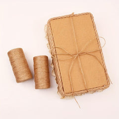 100m Natural Jute Twine for Gardening Plant Wrapping Arts & Crafts