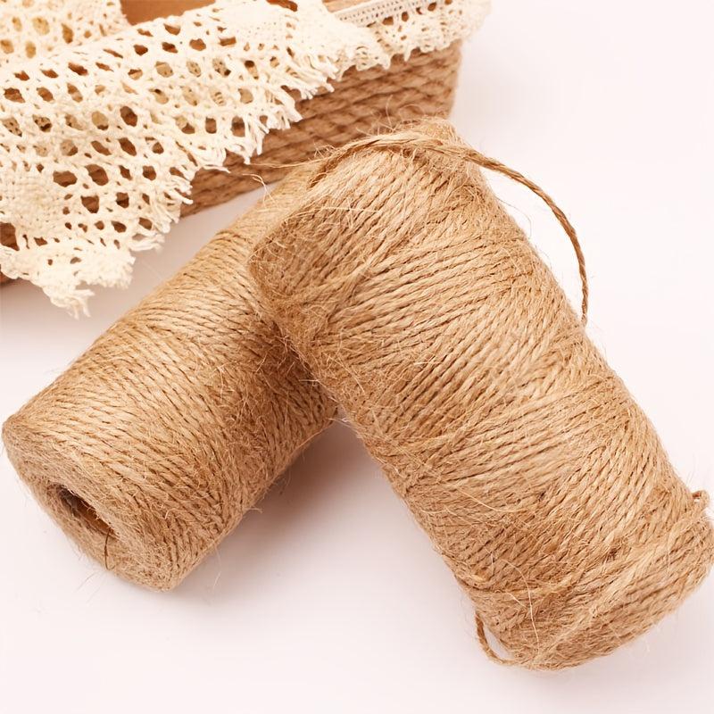 100m Natural Jute Twine for Gardening Plant Wrapping Arts & Crafts