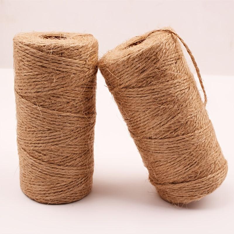 100m Natural Jute Twine for Gardening Plant Wrapping Arts & Crafts