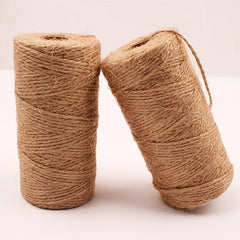100m Natural Jute Twine for Gardening Plant Wrapping Arts & Crafts