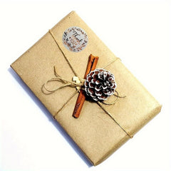 500Pcs Round 'Thank You' Sealing Stickers for Weddings & Holidays