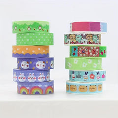 12pcs Pretty Masking Tape for Thanksgiving Scrapbooking