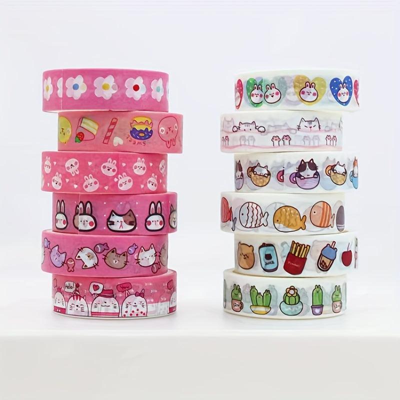 12pcs Pretty Masking Tape for Thanksgiving Scrapbooking