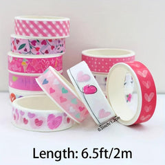 12pcs Pretty Masking Tape for Thanksgiving Scrapbooking