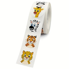 500 Sheets Cartoon Animal Stickers Reward Labels Preschool Teacher Supplies