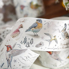 1pc Animals & Plants Washi Paper Stickers - Bullet Journals Decor