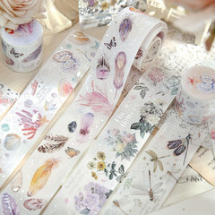 1pc Animals & Plants Washi Paper Stickers - Bullet Journals Decor
