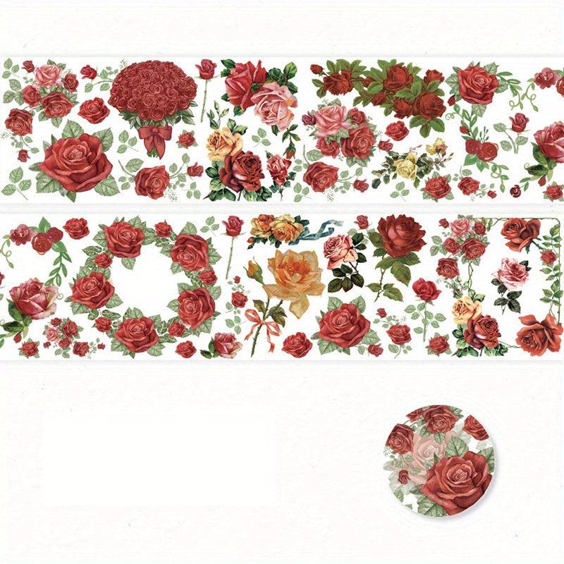 Flower PET Washi Tape DIY Craft Scrapbooking Supplies