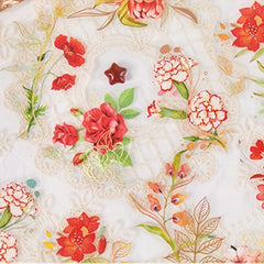 40pcs Vintage Floral Stickers for Scrapbooks Journals Laptops & Bottles
