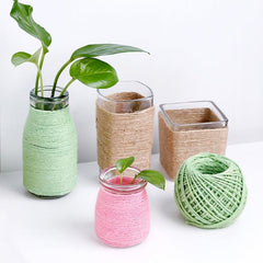 1pc50m Colorful Hemp Rope DIY Material for Crafts Bundling