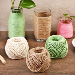 1pc50m Colorful Hemp Rope DIY Material for Crafts Bundling