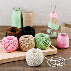 1pc50m Colorful Hemp Rope DIY Material for Crafts Bundling