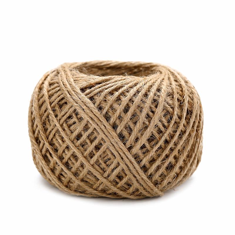 1pc50m Colorful Hemp Rope DIY Material for Crafts Bundling