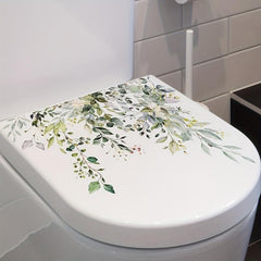 Green Plant Leaf Wall Stickers for Home Decor