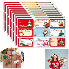 Christmas Decoration Gift Series Stickers 10 Sheets Pack
