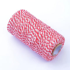 100m DIY Cotton Rope Hand-woven Clothes Packaging Accessories
