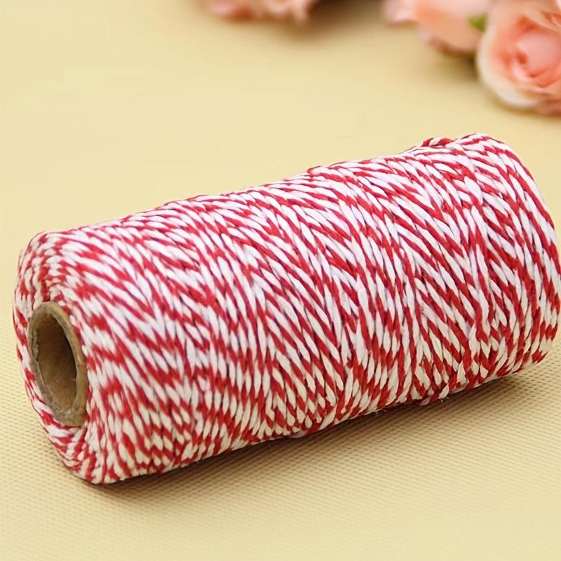 100m DIY Cotton Rope Hand-woven Clothes Packaging Accessories