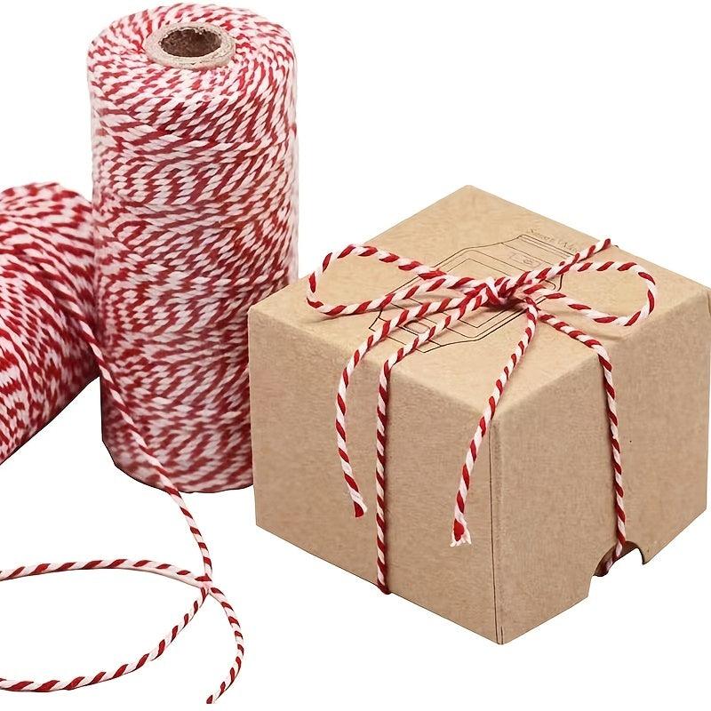 100m DIY Cotton Rope Hand-woven Clothes Packaging Accessories