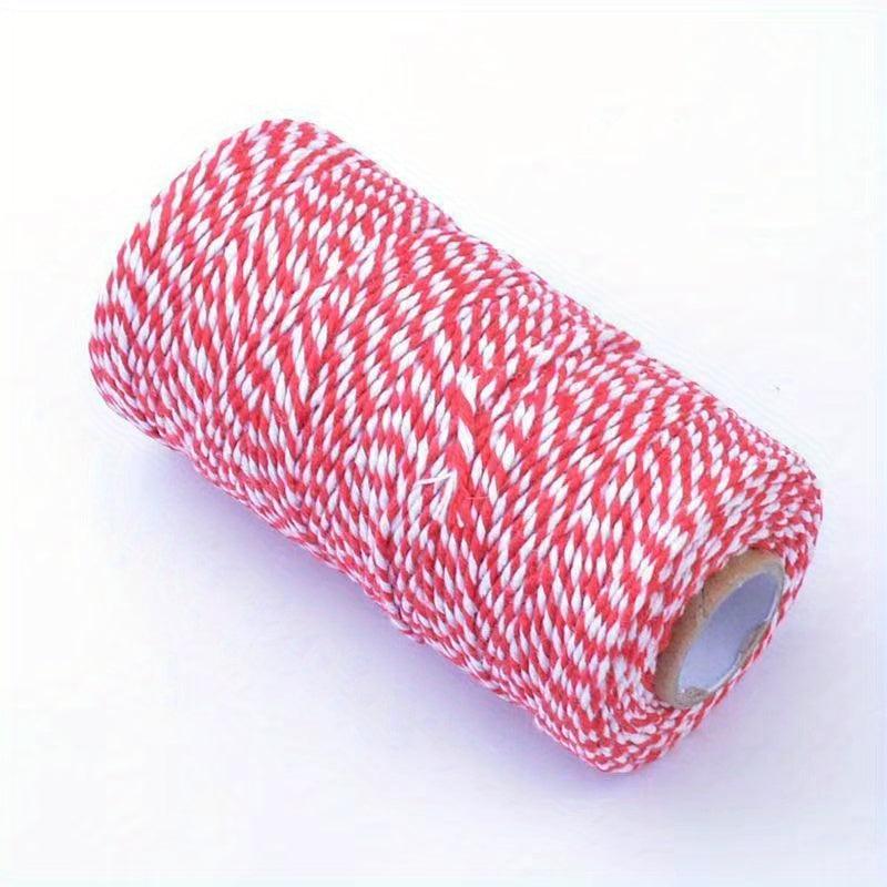 100m DIY Cotton Rope Hand-woven Clothes Packaging Accessories