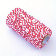 100m DIY Cotton Rope Hand-woven Clothes Packaging Accessories