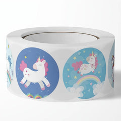 500pcs Unicorn Stickers Kids Reward Gift Stationery Stickers