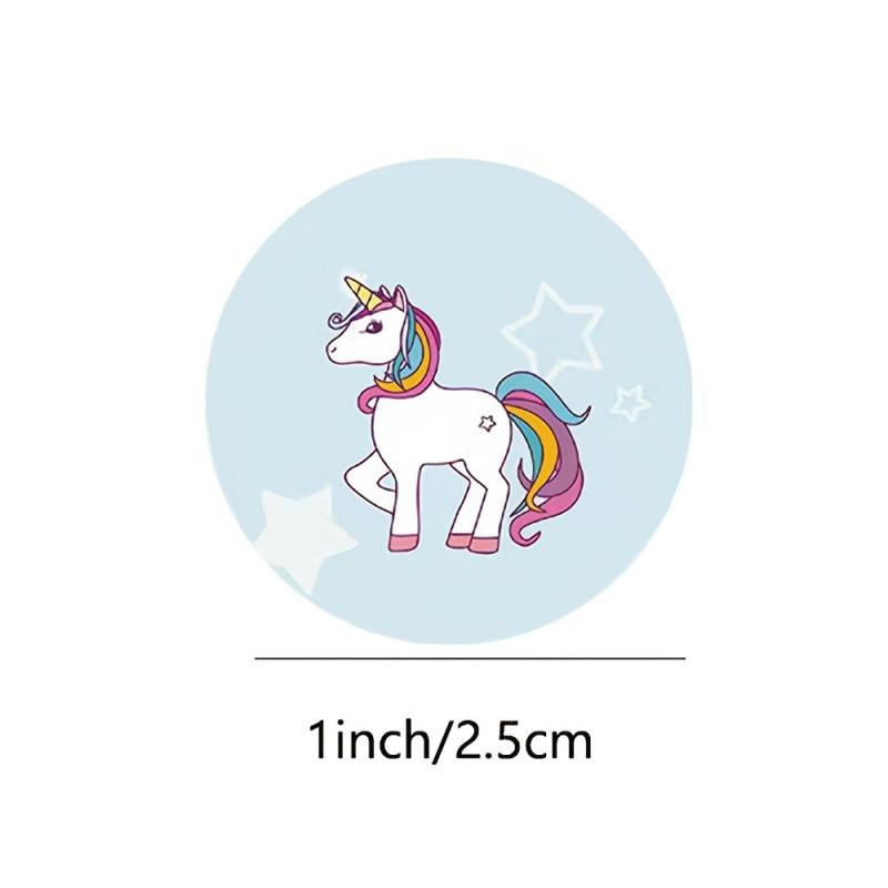 500pcs Unicorn Stickers Kids Reward Gift Stationery Stickers