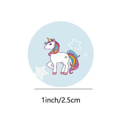 500pcs Unicorn Stickers Kids Reward Gift Stationery Stickers