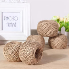 DIY Jute Rope Ornament Coarse Hemp Woven Rope Column 100m